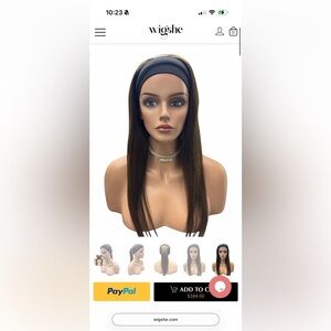 Wigshe Soft Brown Pony Wig